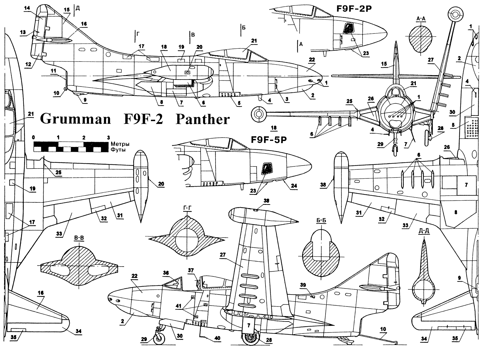 F9F-2 1/72 Hobby Boss - В работе / WIP - форум моделистов GreenMats Club
