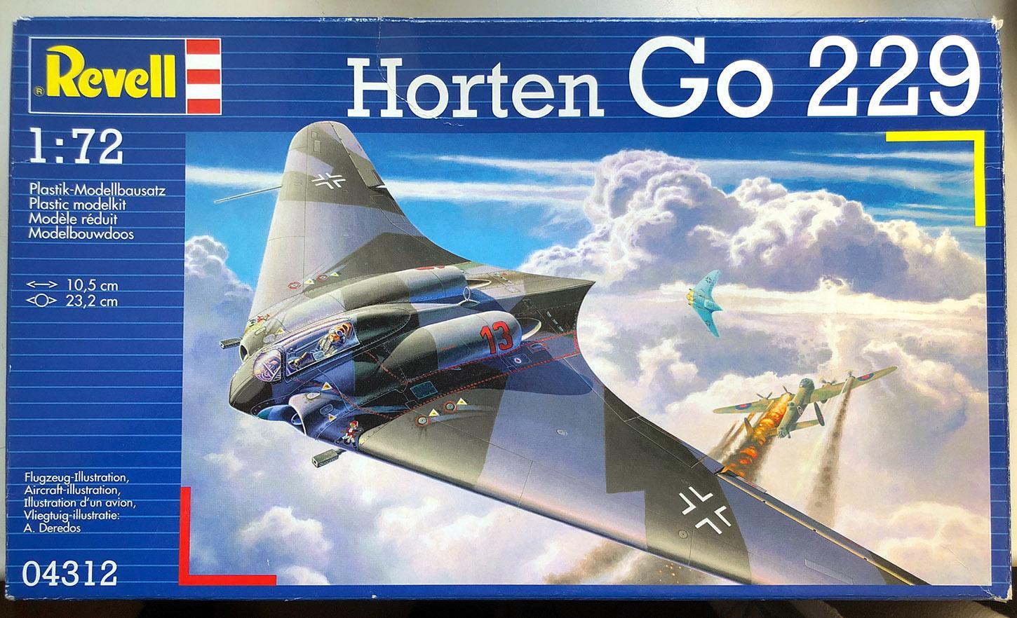 Horten IX / Go 229, 1/72, Revell - Work in Progress