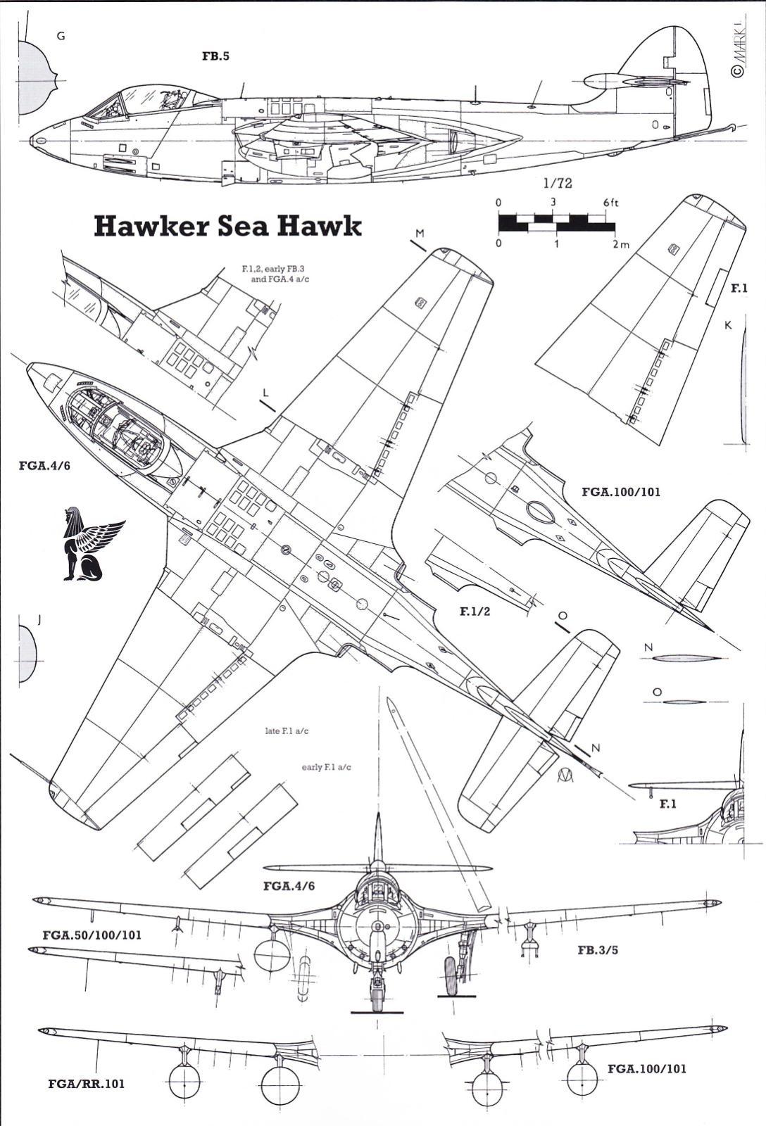 Hawker Sea Hawk - Европа после ВМВ - форум моделистов GreenMats Club