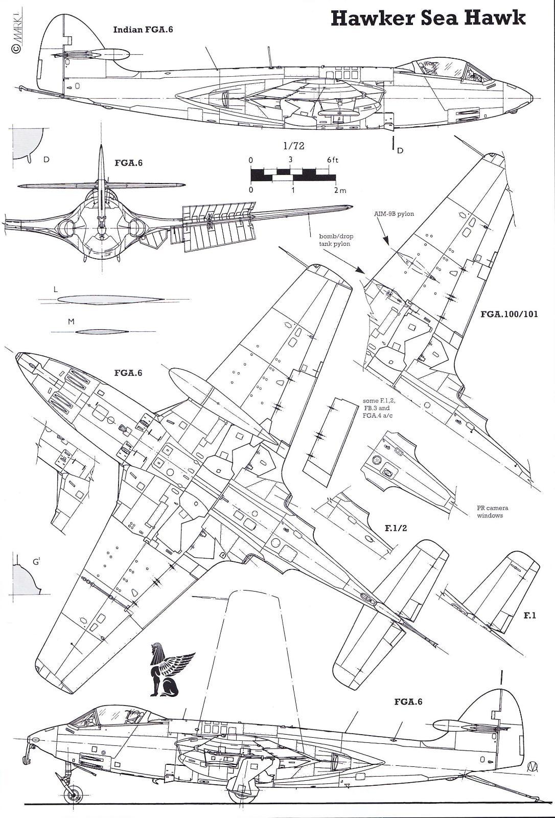 Hawker Sea Hawk - Европа после ВМВ - форум моделистов GreenMats Club